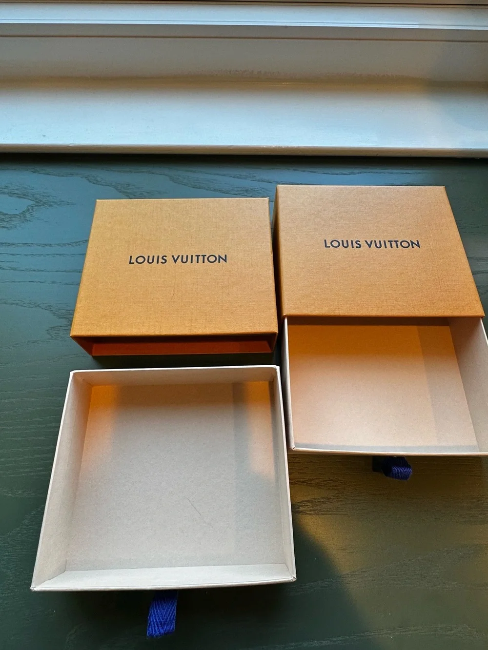 Accessories Boxes with Louis Vuitton Logo